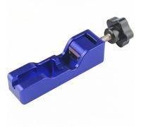 MagiDeal Jauge Réglage d'Écartement Bougie d'Allumage en Alliage Léger avec Molette Filetée Réglable pour Optimiser Performance Moteur, Bleu, Sans Jauge D Épaisseur
