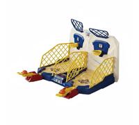 MagiDeal Jeu de Basketball Enfant Mini Arcade Table Jouet Double Basket Défis Points Musique Lumière Apprentissage Réflexe Convient pour École Animation Scolaire, Standard