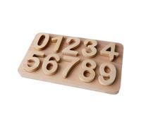 MagiDeal Jeu de correspondance de chiffres en bois, jeu de mathématiques, cadeaux pour enfants, compétences fines, jouet éducatif précoce, outil