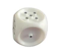 MagiDeal Jeu de divertissement en braille pour les fêtes d'aveugles, robuste avec des points noirs surélevés, accessoires de jeu de société