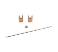 MagiDeal Joint universel, micro-accouplement, connecteur d'accouplement, durabilité, métal, accessoires robustes, bielle pratique de qualité supérieure, 2mm