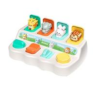 MagiDeal Jouet de Cause et d'effet Animal, boîte de Commutation, compétences cognitives, Jouet interactif pour bébé, Jeu de pour garçons et Filles