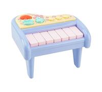 MagiDeal Jouet de Piano Musical pour bébé, jouet sensoriel d'éducation précoce, clavier électronique avec sons lumineux pour enfants, Bleu