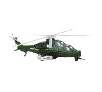MagiDeal Jouet d'hélicoptère avec lumières et sons, avion de Transport, Durable, Simulation d'affichage de bureau, jouet d'avion à tirer pour cadeau, Vert
