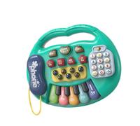 MagiDeal jouet éducatif pour bébé, clavier, motif dessin animé, instrument de musique interactif et multifonctionnel, cadeau idéal pour les enfants de 1