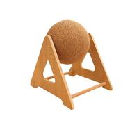 MagiDeal Jouet griffoir pour Chat, Protection de Meubles interactif avec Support, Balle à gratter, Jouet d'escalade pour Maison, Chaton, Balcon, Salon, Petit