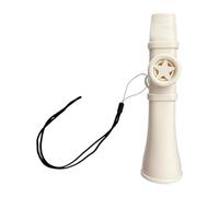 MagiDeal Kazoo Instruments de Musique, Kazoo Flûte Grand Son Kazoo Facile à Transporter, Flûte Légère Kazoos Instrument de Musique Mini Kazoo Ukulele Adultes Guitar, Blanc
