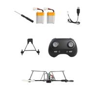 MagiDeal Kit d' radiocommandé, Avion électrique télécommandé pour activités Plein air, avec stabilisateur gyroscopique et hélices pour, Double Pouvoir
