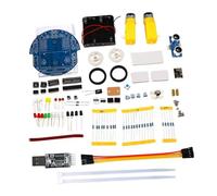 MagiDeal Kit de bricolage pour voiture intelligente, jouet éducatif, pièces pour l'apprentissage de l'électronique, étudiants et amateurs, Type B