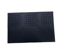 MagiDeal Kit de Diorama de Garage avec Plaque de Base de 6 pièces, Robuste et Polyvalente, Noire, pour Atelier Miniature, Style C