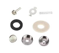 MagiDeal Kit de réparation de trompette Pièces pratiques Améliore la fluidité Facile à installer Rondelles de feutrage Remplacer la réparation du piston de