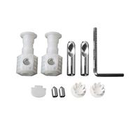 MagiDeal Kits de fixation de toilettes suspendues, vis de fixation, boulons de fixation, connecteurs universels en Nylon, Kits légers professionnels