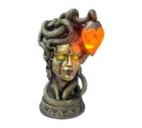 MagiDeal Lampe de Table Figurine Art Gothique Statue Lampe de Table pour Table