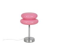 MagiDeal Lampe décorative d'étude de Lampe de Champignon Oeufs médiévale Durable pour Le Bureau de Table de Chevet, Rose