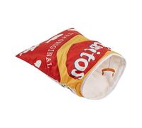 MagiDeal Lit Cat Cave avec des Accessoires pour Animaux de Compagnie de Jouet Suspendu House Maison de Couchage pour Chat pour Jouer au Chaton d'hiver, Rouge Jaune