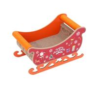 MagiDeal Lit griffoir pour Chat, Planche à gratter pour Chaton, Tapis à gratter pour Chat, Meuble pour Animaux de Compagnie, Anniversaire, Petit, Moyen, Grand