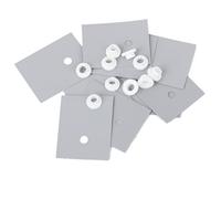 MagiDeal Lot 10pcs TO-220 Dissipateur Thermique + Particule Isolant pour LM78XX/LM317/TDAXX