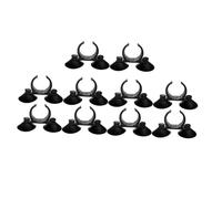 MagiDeal Lot de 10 Pinces de Fixation à ventouses pour Aquarium, Supports compacts et Pratiques pour tiges chauffantes, chauffages pour Aquariums et Plantes.