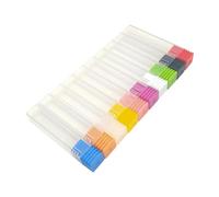 MagiDeal Lot de 10 supports de forets pour nail art, présentoir de protection pour forets, boîte de rangement pour forets
