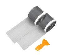 MagiDeal Lot de 2 grilles anti-cheveux pour siphon de douche, accessoires pour éviter les obstructions, filtre autocollant gris pour siphon de sol, lavabo et