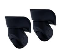MagiDeal Lot de 2 roulettes de Valise, Accessoires de Bagages, roulettes Portables, Roue à Une rangée, légères, Pratiques, Accessoire de Bricolage Silencieux