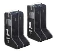 MagiDeal Lot de 2 Sacs de Rangement pour Bottes avec poignée, Protection Tendance pour Chaussures, pour emballer de Longues Bottes, Organisateur de Chaussures