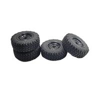 MagiDeal Lot de 4 pneus de roue RC à l'échelle 1:12, pièces de rechange pour camion MN82, MN78, MN99