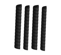 MagiDeal Lot de 4 Protections de Tronc d'arbre, Protection de l', Couverture Flexible, Robuste, Facile à Utiliser, Manchon en Spirale Portable, Noir