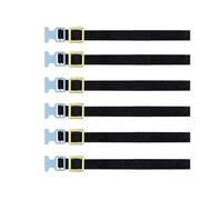 MagiDeal Lot de 6 sangles de toit pour voitures et camions RC (échelles 1:18 et 1:10) - Accessoires fournitures - Corde de toit pour barres de toit, Bleu