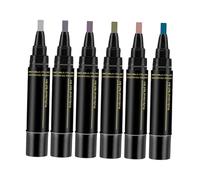 MagiDeal Lot de 6 stylos à vernis à ongles, 6 couleurs, multi-usages, portables, en une seule étape, stylos gel multicolores pour nail art, idéal pour un, Style D