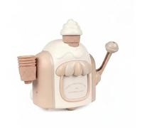 MagiDeal Machine à Bulles Enfant Jouet Bain Dessert Mousse Glace Interactif Plaisir Ludique Fonction Moussante Convient Enfants Jeu Bain, Array, Jaune Crème