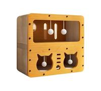 MagiDeal Maison à gratter en Carton pour Chats, Plateau à gratter pour Chatons, pour Petits, Moyens et Grands Chats Qui dorment
