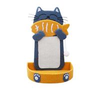 MagiDeal Maison à gratter pour Chat, Centre d'activités, Jouet interactif pour Chaton, Maison pour Chat, avec griffoirs pour Chatons, 35x30x60cm Debout