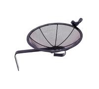 MagiDeal Mangeoire à Oiseaux Murale pour intérieur, Jardin, Arbre, Support en Fer, décoration de Patio, Plateau d'alimentation, hiboux, merles Bleus,