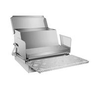 MagiDeal Mangeoire Automatique pour Poulets, Feuille galvanisée, sans déversement, mangeoire pour poulailler, pour l'extérieur, Canard, faisans, Poules