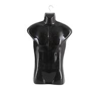 MagiDeal Mannequin Masculin Cintre Mode Corps Mannequin pour Magasin Montre Les vendeurs de vêtements au détail, Noir