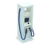 MagiDeal Maquette de borne de recharge au 1/64, objet décoratif et souvenir, station de recharge créative pour véhicules électriques, table de sable,