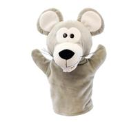 MagiDeal Marionnette à Main en Forme de Souris avec Bouche Fonctionnelle pour Spectacle de théâtre, Jouet en Peluche Doux, Gant de Lutte pour Chat pour Jouer