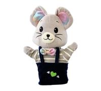 MagiDeal Marionnette à Main en Forme de Souris, Cadeau d'anniversaire pour Enfants d'âge préscolaire, Gant de Lutte pour Chat, Jouet en Peluche pour