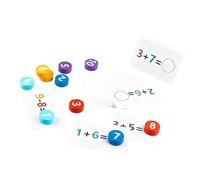 MagiDeal Mathématiques Manipulations Jouets Préscolaires Outil Pédagogique Activités d'Apprentissage pour la Maternelle Fête Enfants Vacances Salle de