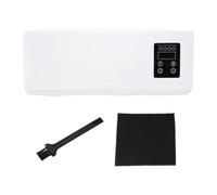 MagiDeal Mini climatiseur mural, Climatiseurs Split, Ventilateur Climatiseur avec Télécommande, UE 220V, Sans Unité Extérieure, pour Cuisine, Chambre à Coucher, avec Chiffon et Brosse de Nettoyage