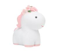 MagiDeal Mini Figurine de Cheval, Décoration de Gâteau En Forme de Cheval, Statue D'animal En Résine de Dessin Animé, Décoration de Gâteau pour La Maison, Rose