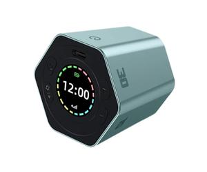 MagiDeal Minuterie de productivité, minuterie à Bascule hexagonale, Compte à rebours personnalisé 5/15/25/30/45/60 Min, Bleu