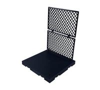 MagiDeal Modèle de Clôture, Filet de Protection, Cadeau D'anniversaire, Passionnés de Modélisme, Artisanat Léger, Décoration D'intérieur, Accessoires D, Noir