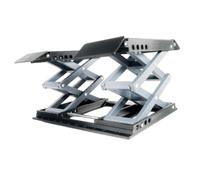 MagiDeal Modèle réduit de pont élévateur de voiture à l'échelle 1/18, accessoire de photographie, simulation, mini machine d'entretien, objet de, Noir