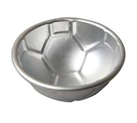 MagiDeal Moule à gâteau en forme de dôme en forme de demi-sphère de football, antiadhésif, en alliage d'aluminium, diamètre de 20 cm, outil de cuisson pour