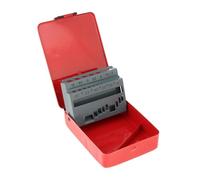 MagiDeal Organisateur de Distributeur de forets, boîtier de forets hélicoïdaux, métal, Accessoire Professionnel, boîte d'indexation de forets Vide, Mallette de, 19 emplacements