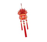 MagiDeal Ornement du Nouvel an Chinois, décoration du Festival Printemps, Pendentif Porte- Robuste à Suspendre pour Bureau, Maison, fête, Motif Cheval, Sac d'argent