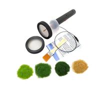 MagiDeal Outil d'application d'herbe statique, Machine de flocage, modélisation de Table de sable Portable pour l'aménagement paysager, Kits de flocage,