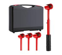 MagiDeal Outil de réglage de charnière de porte 4 en 1, cintreuse de charnière pour boulons ronds standard, outil de réparation, clé de réglage